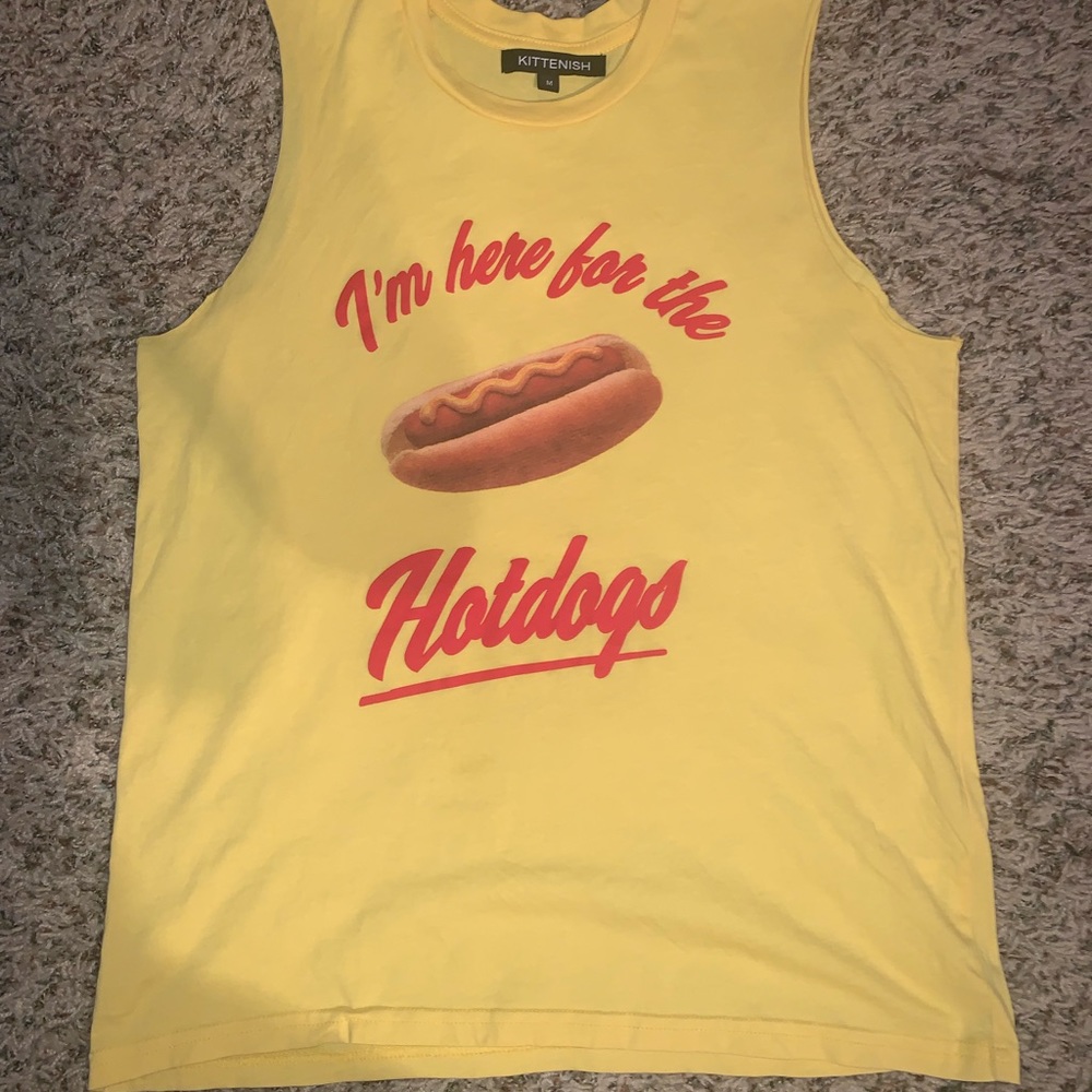 Kittenish Here for the Hotdogs tank!